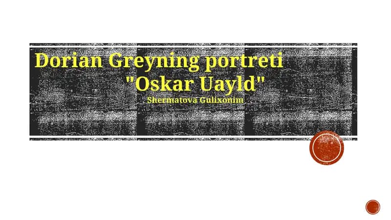 Dorian Greyning portreti