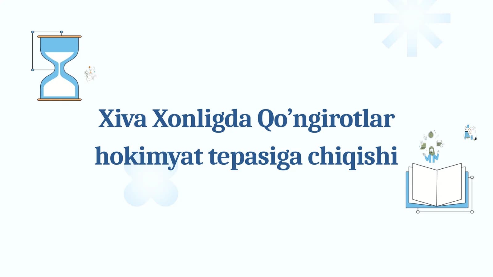 Xiva Xonligda Qo’ngirotlar hokimyat tepasiga chiqishi