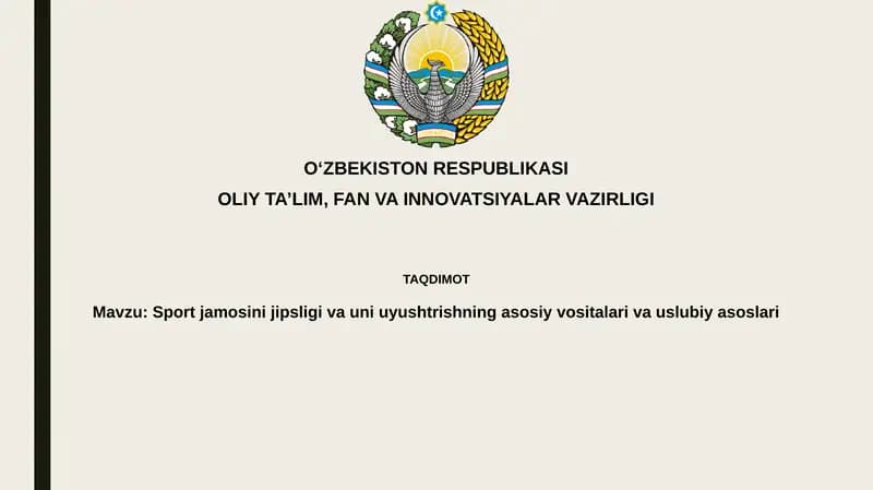 Sport ixtisoslashuvi