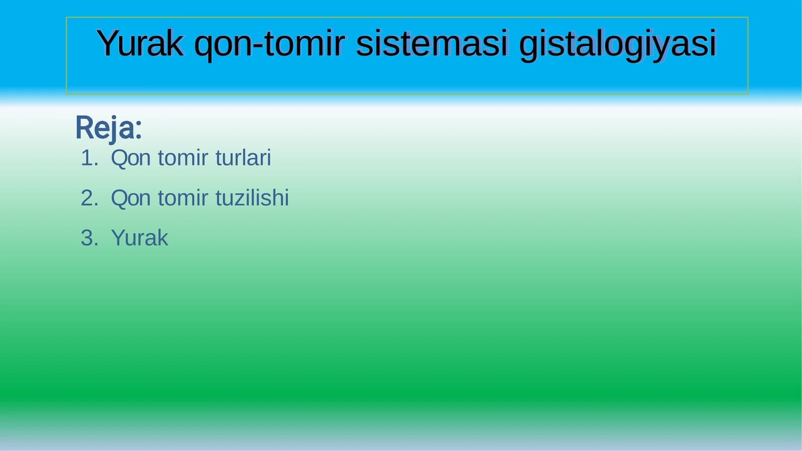 Yurakqon-tomirsistemasigistalogiyasi