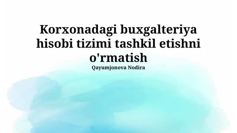 Bulutli buxgalteriya dasturlari