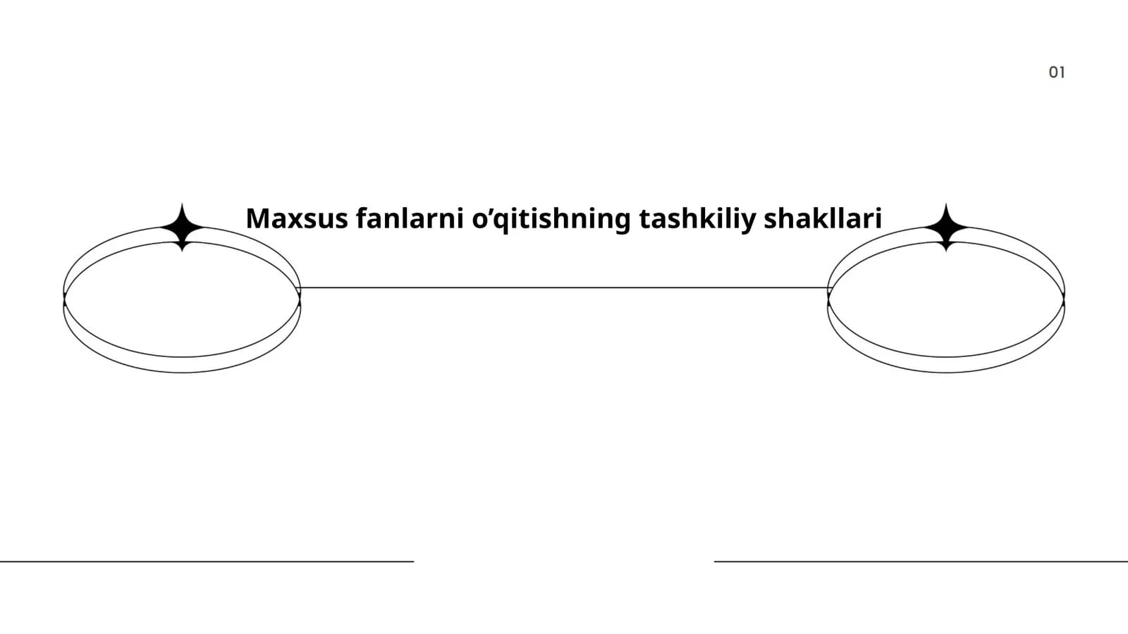 Maxsus fanlarni o’qitishning tashkiliy shakllari