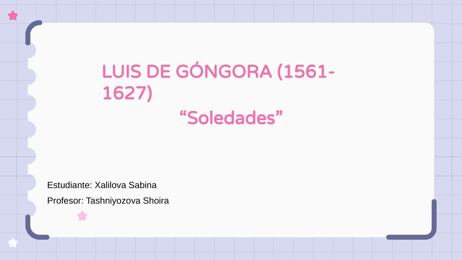 Soledades