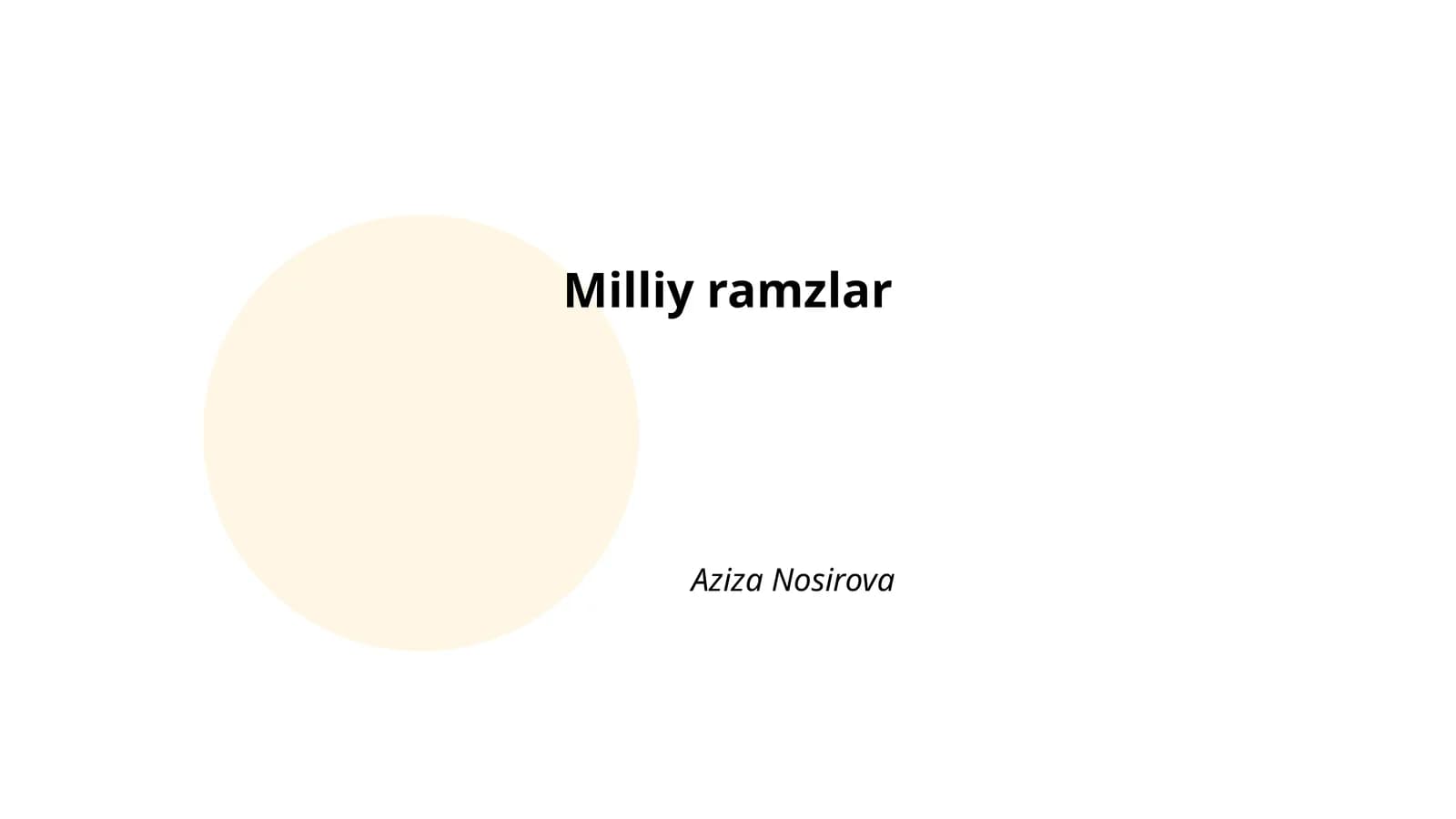 Milliy ramzlar