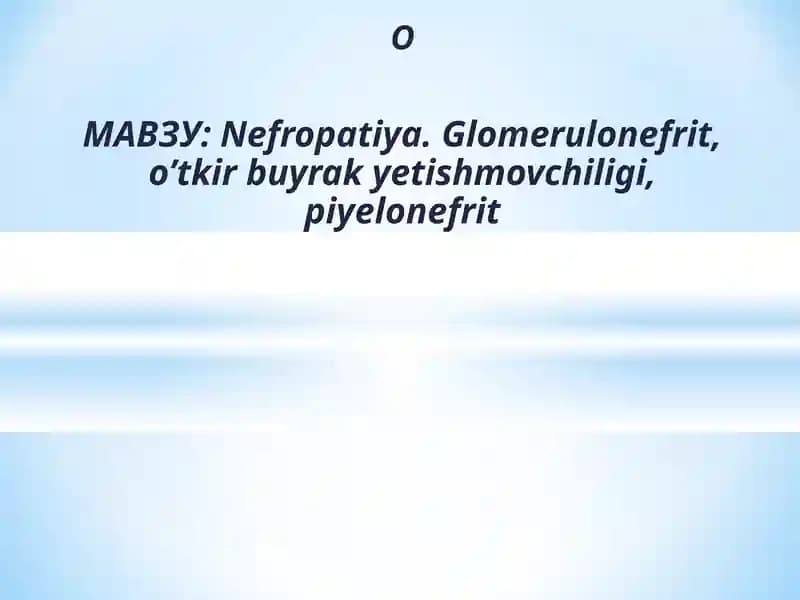 Nefropatiya