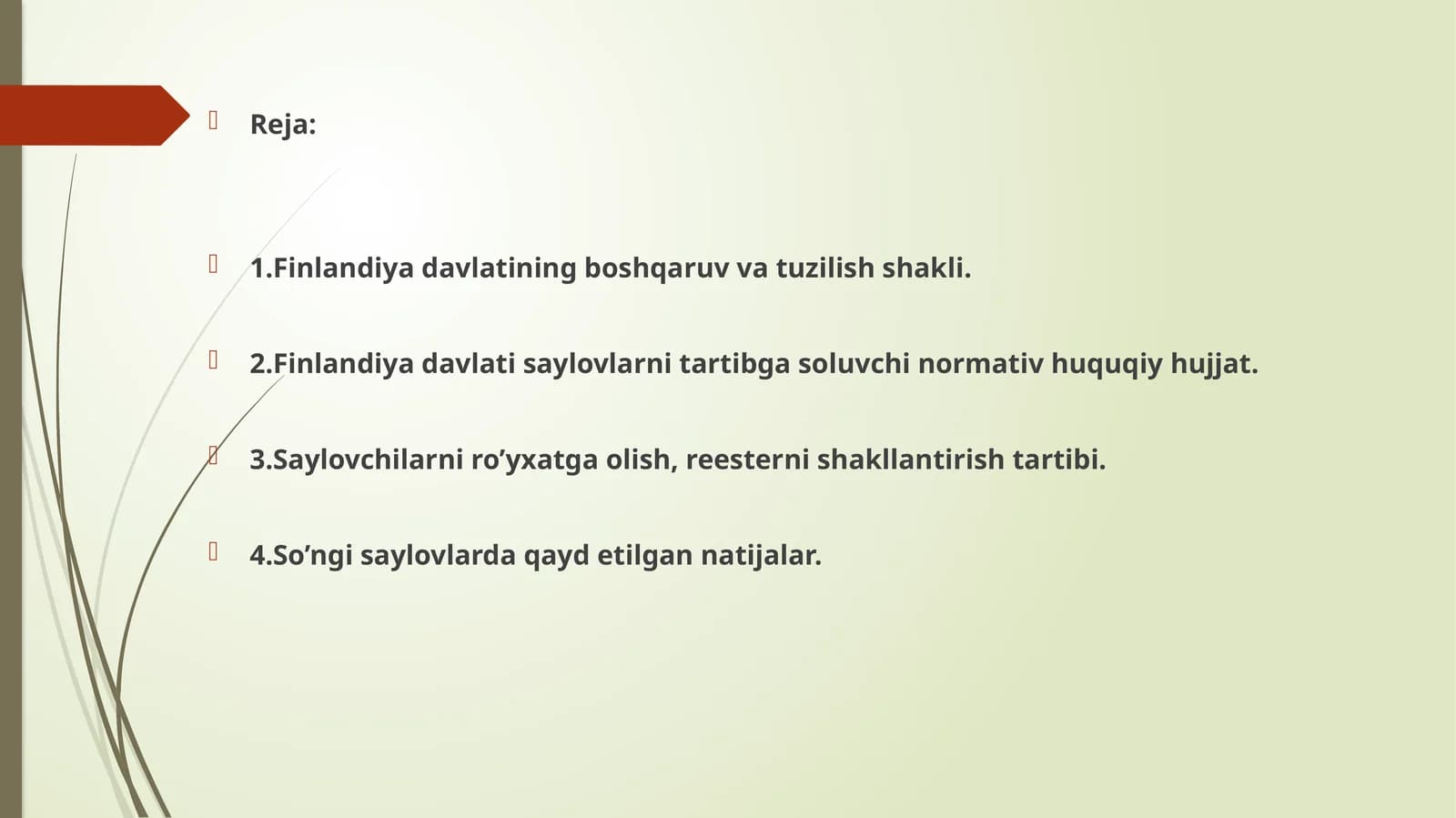 Finlandiya davlatining ijtimoiy siyosati