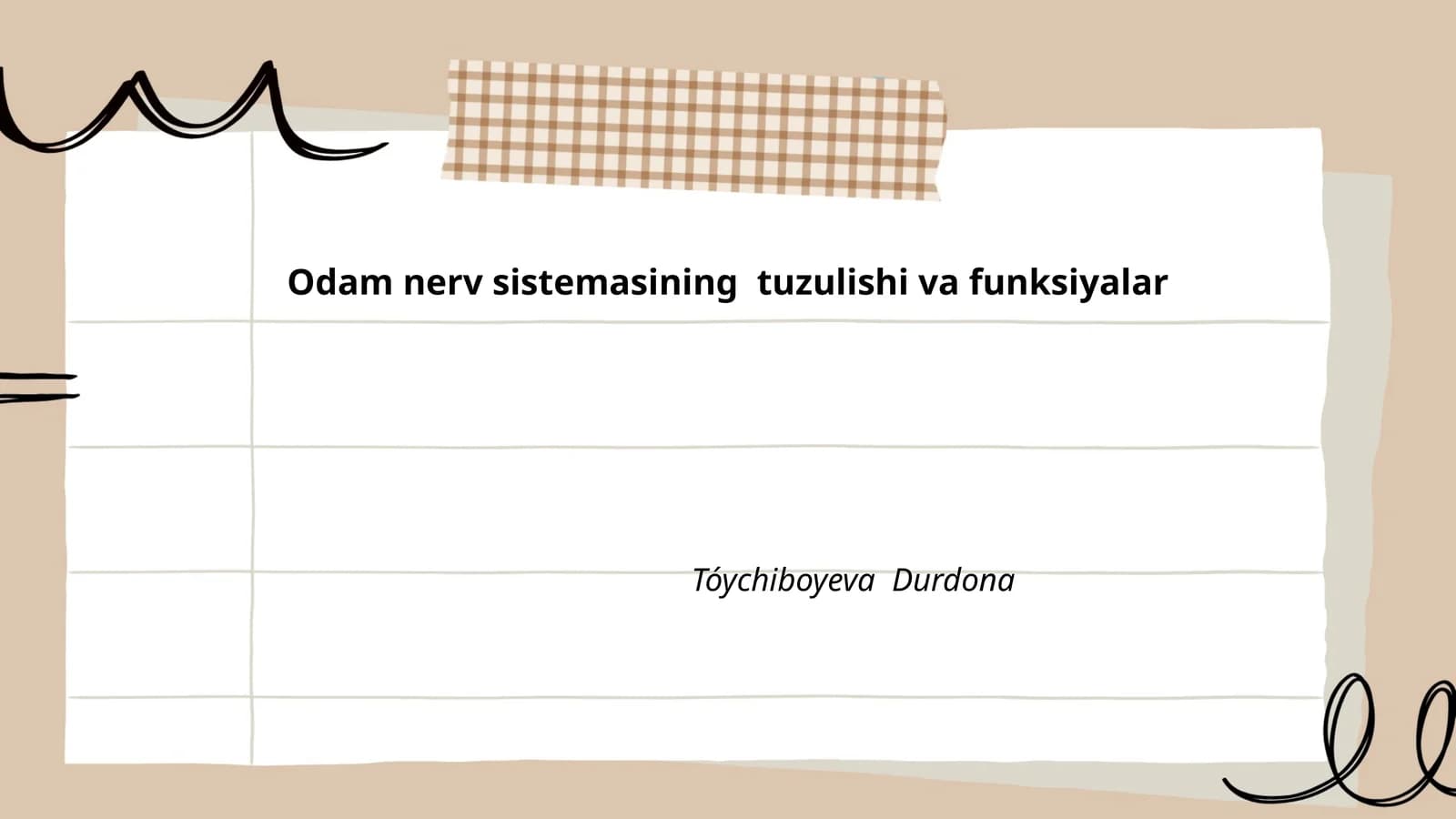 Neyronlar strukturası