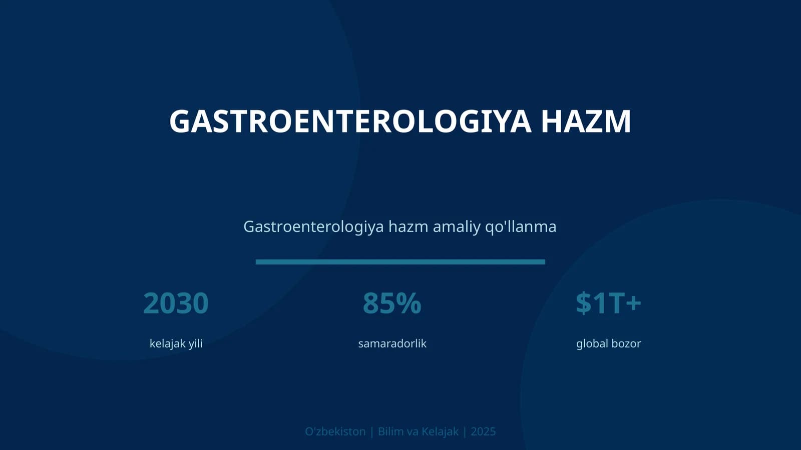 Gastroenterologiya hazm