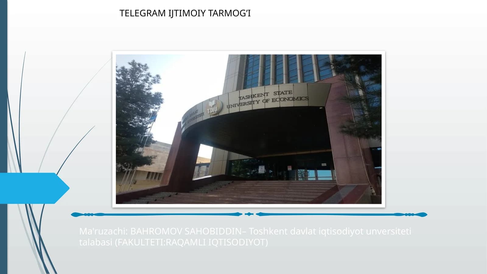 TELEGRAM IJTIMOIY TARMOG’I