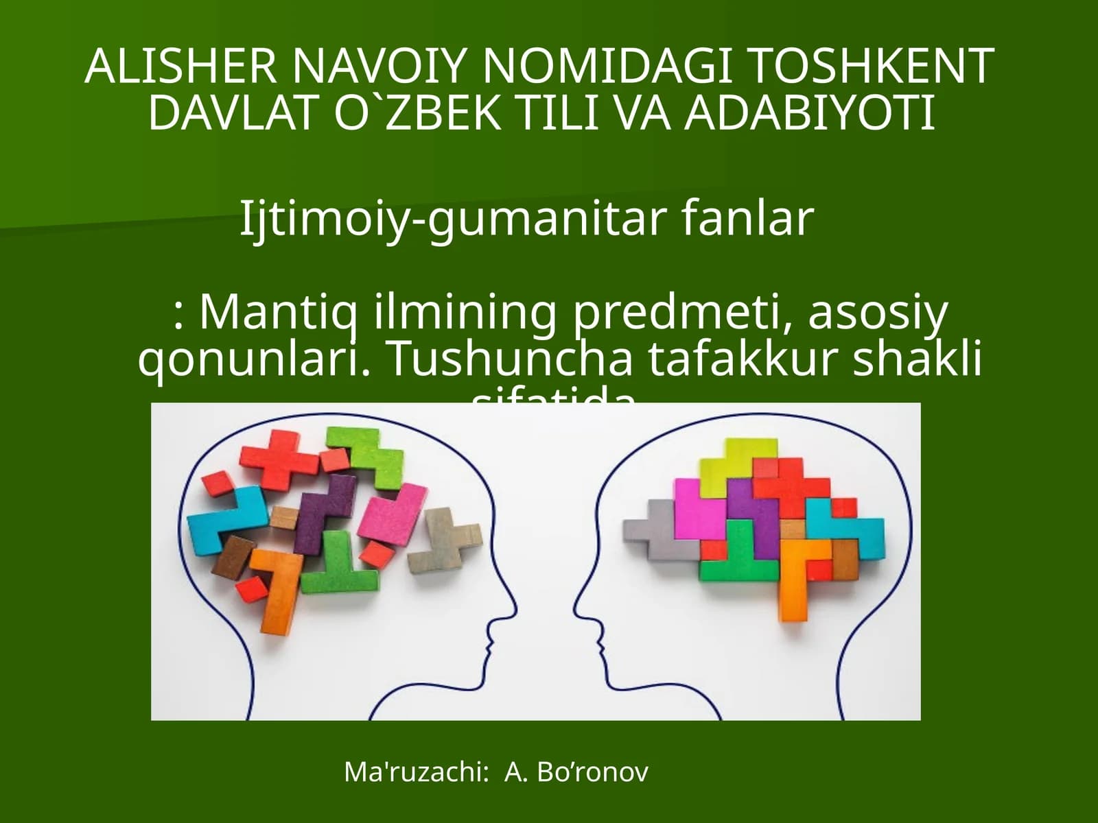 Ta`lim sohasida inovatsiyalar