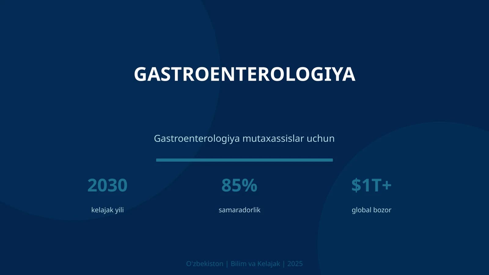 GASTROENTEROLOGIYA