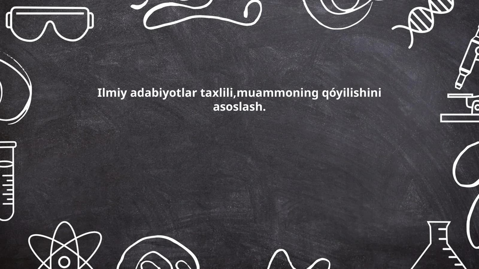 Ilmiy Adabiyotlar Taxlili