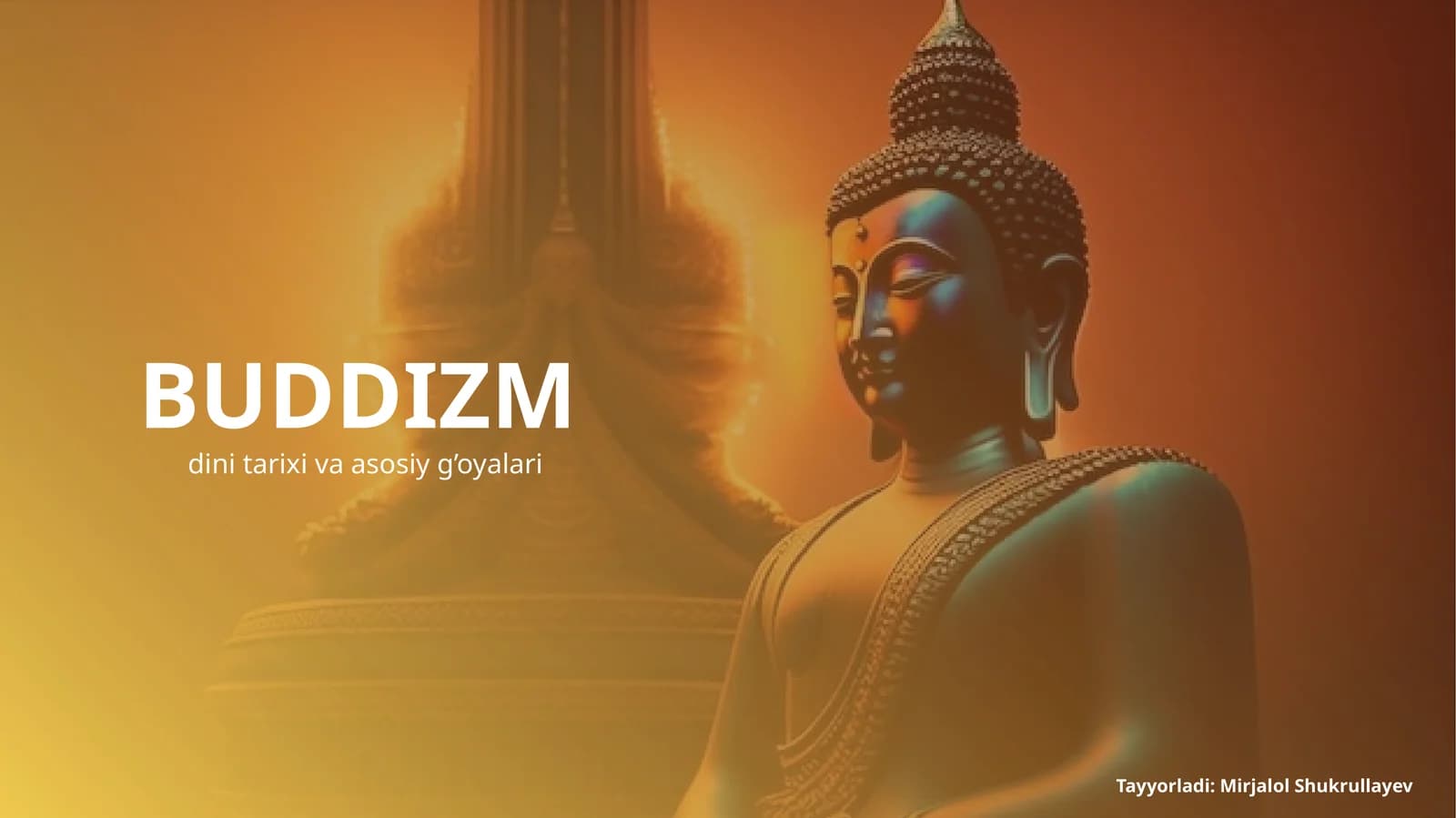 Buddizm taqdimot