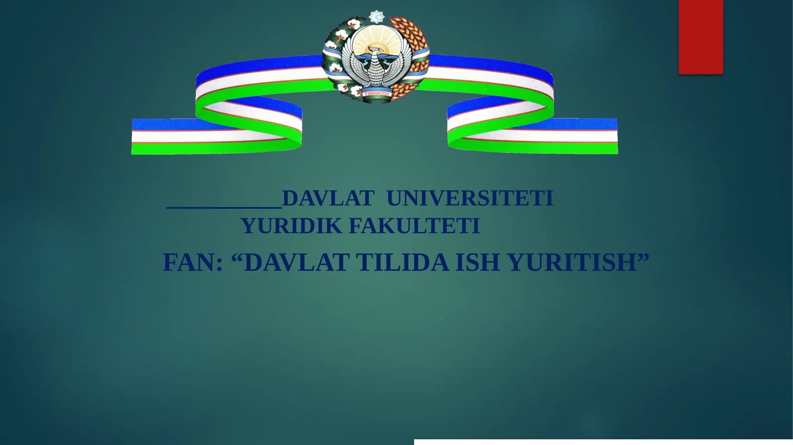 Hujjatlarning tasniflanishi