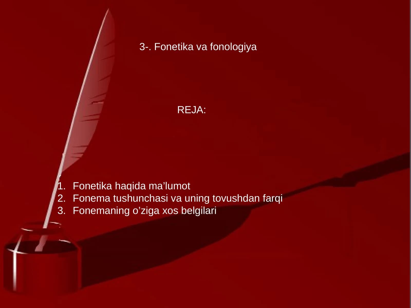 Fonetika haqida ma’lumot