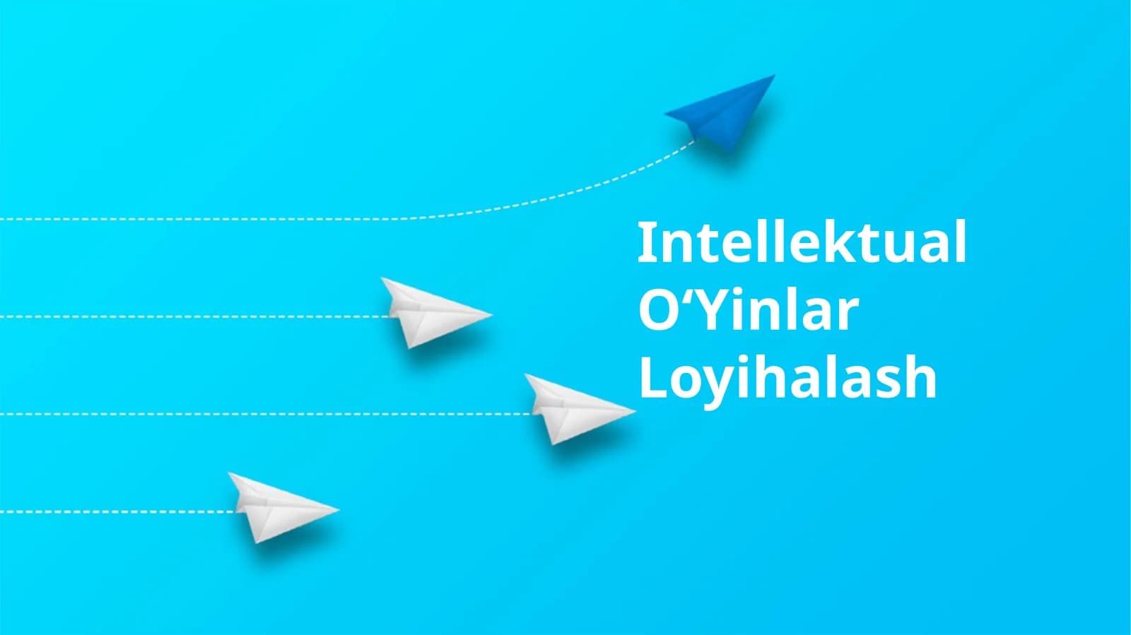 Intellektual OʻYinlar Loyihalash