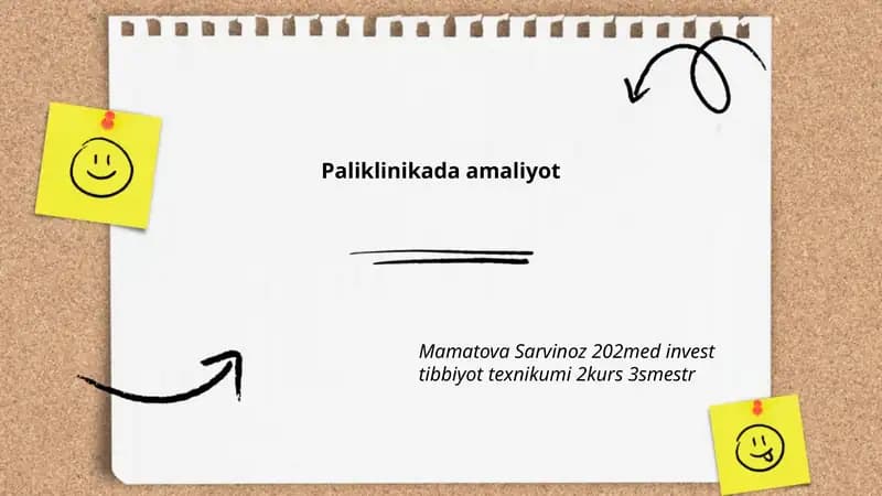 Poliklinikada amaliyot