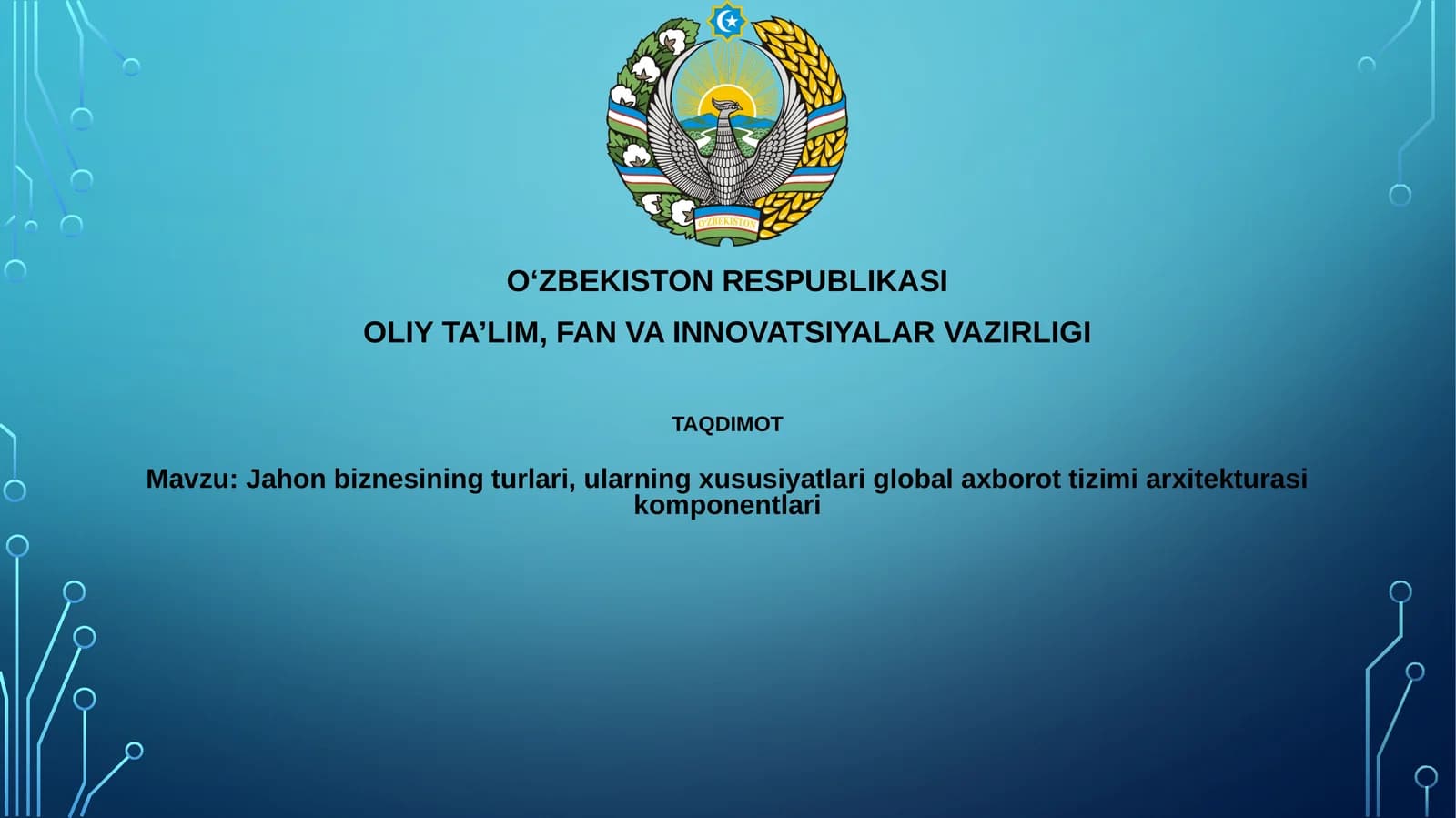 Global biznes turlari