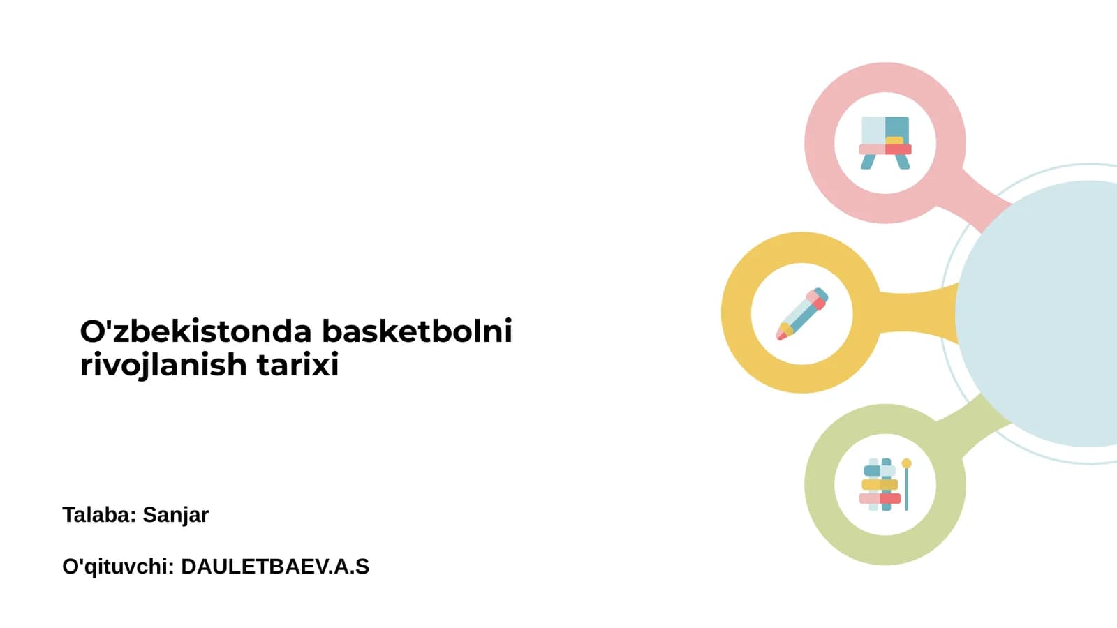 O'zbekistonda basketbolni rivojlanish tarixi
