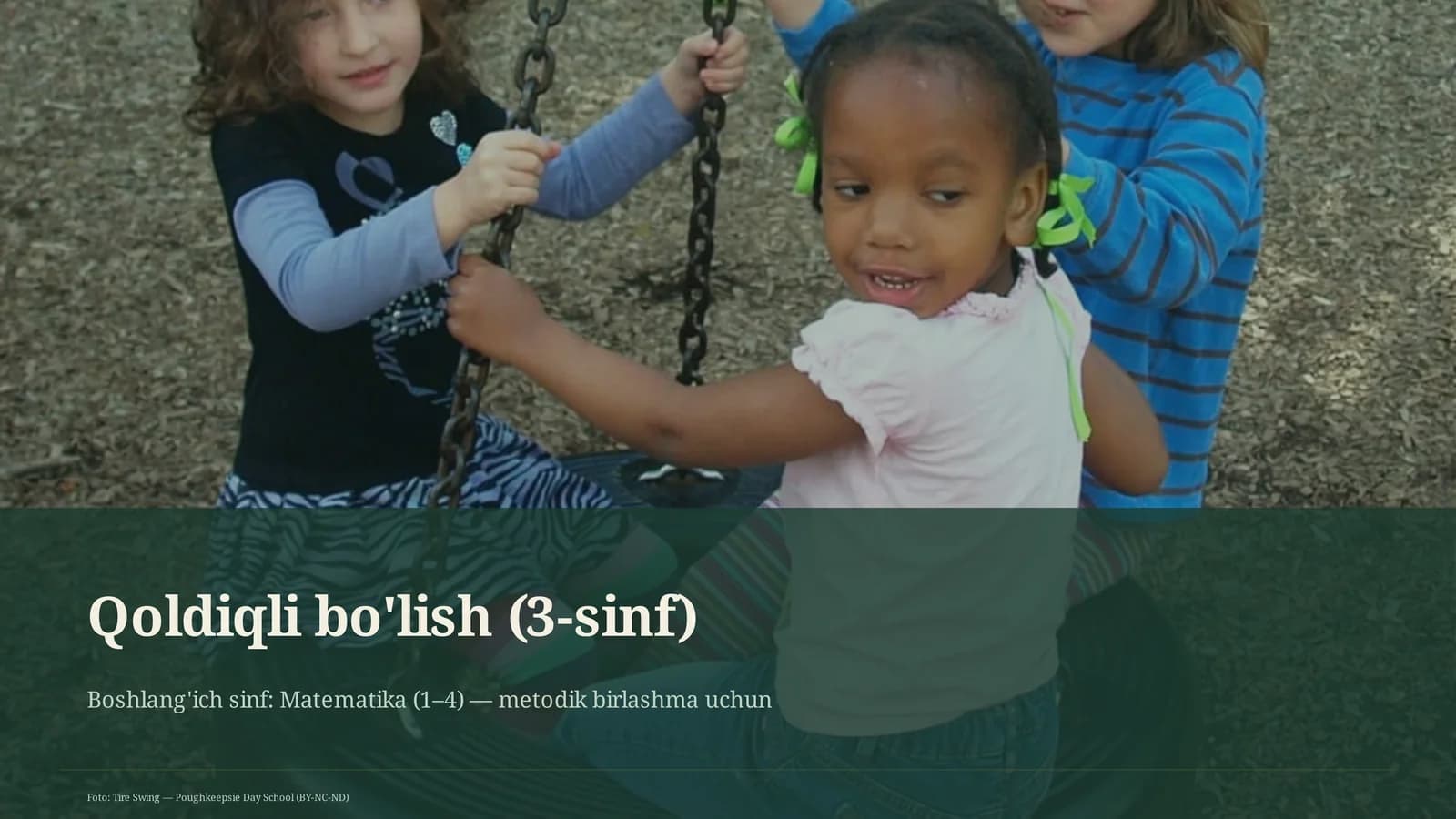 Qoldiqli bo'lish (3-sinf)