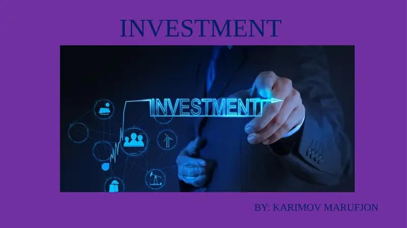 INVESTMENT