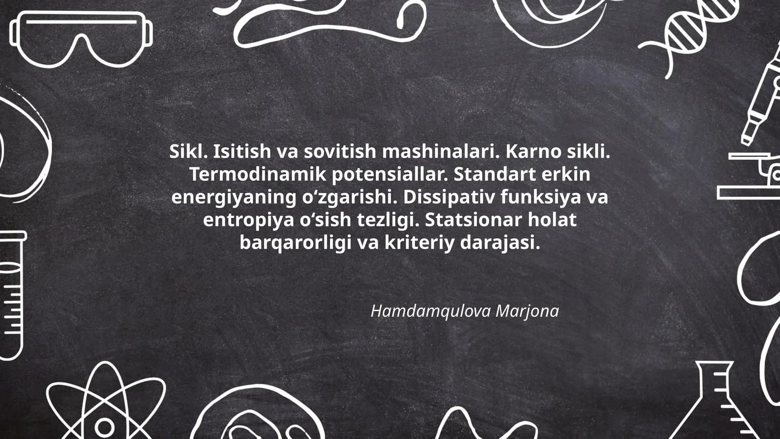 Sikl. Isitish va sovitish mashinalari