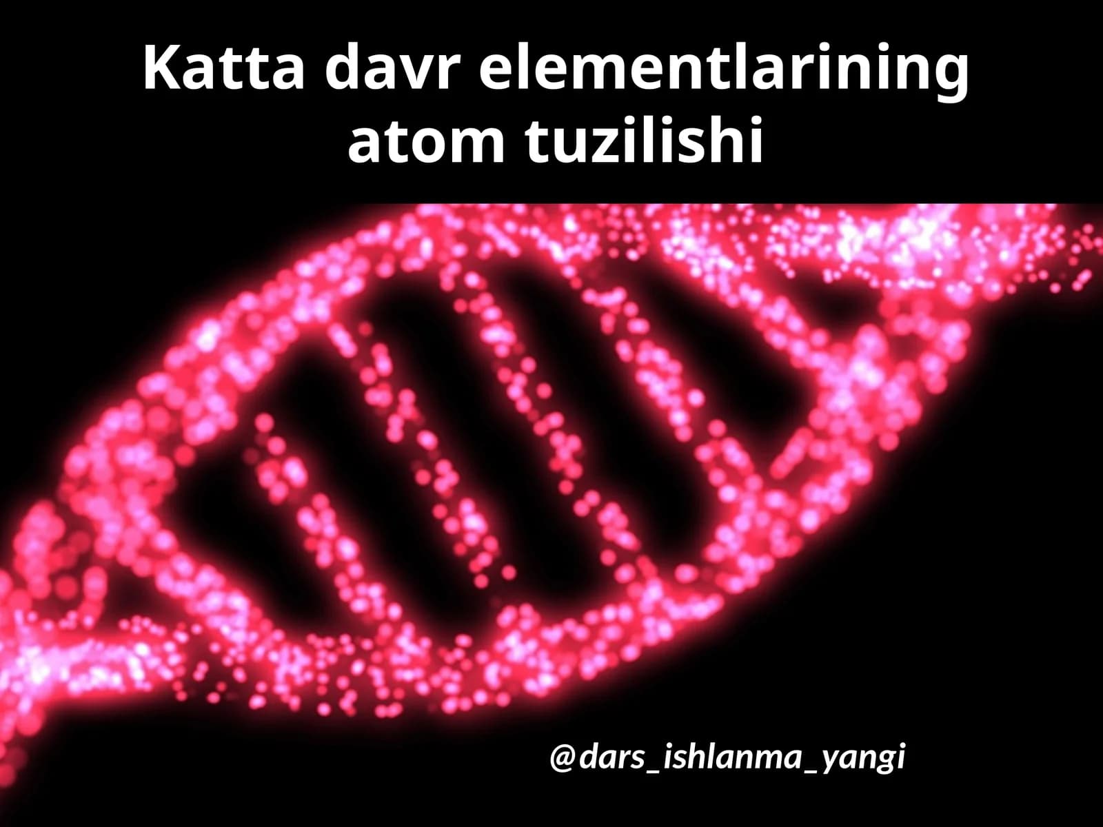 Katta  davr  elementlarining  atom  tuzilishi