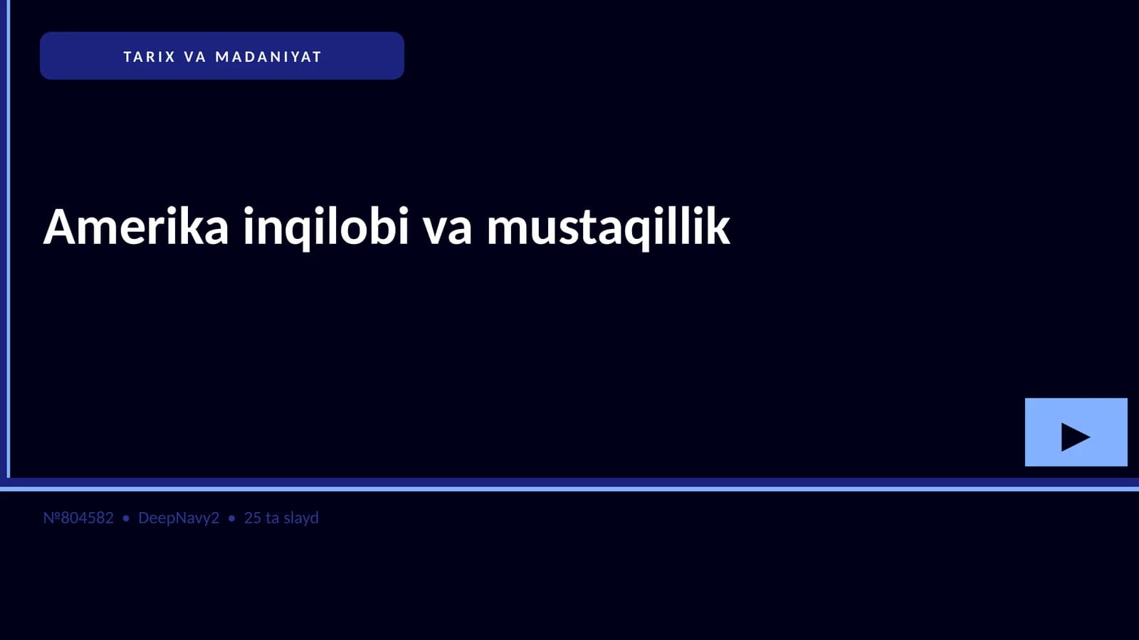 Amerika inqilobi va mustaqillik