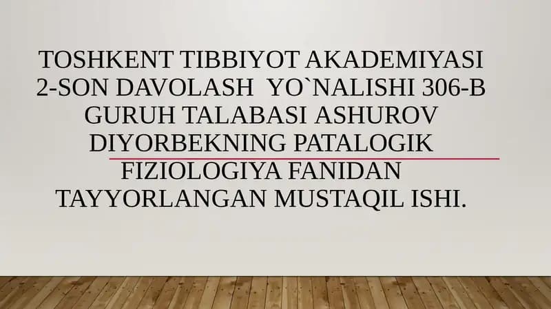 Istimaning Gipertermiyadan farqlovchi xossalar