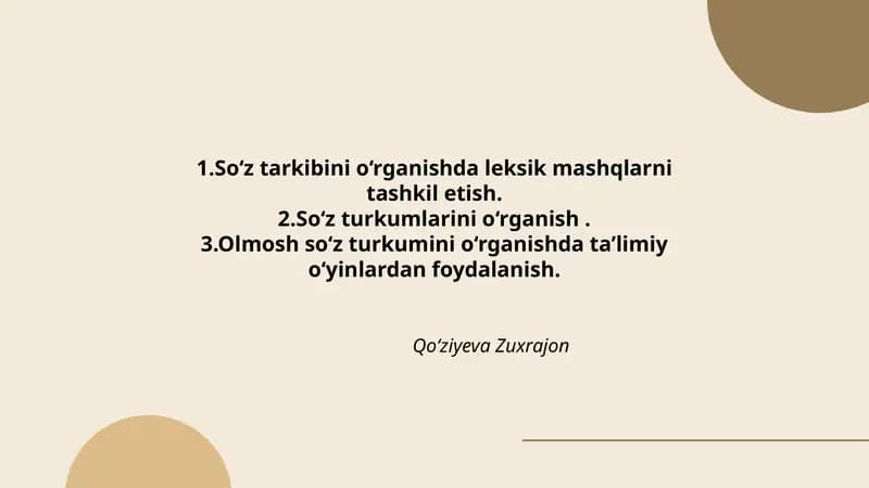 Olmosh so‘z turkumi