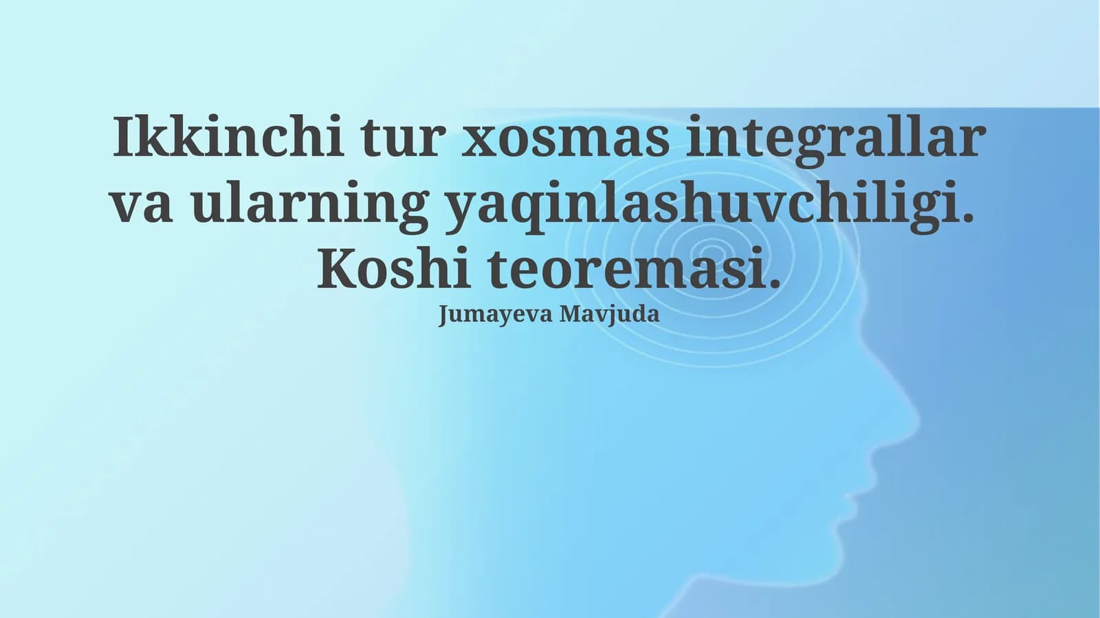 Koshi teoremasi