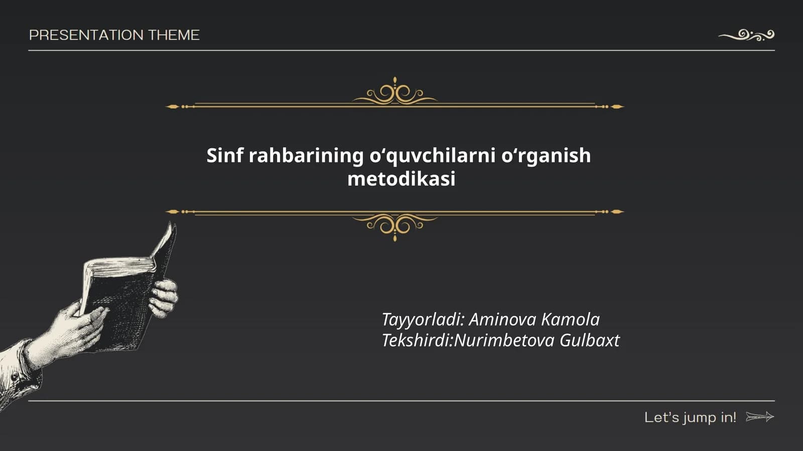 O'quvchilarni oʻrganish metodikasi
