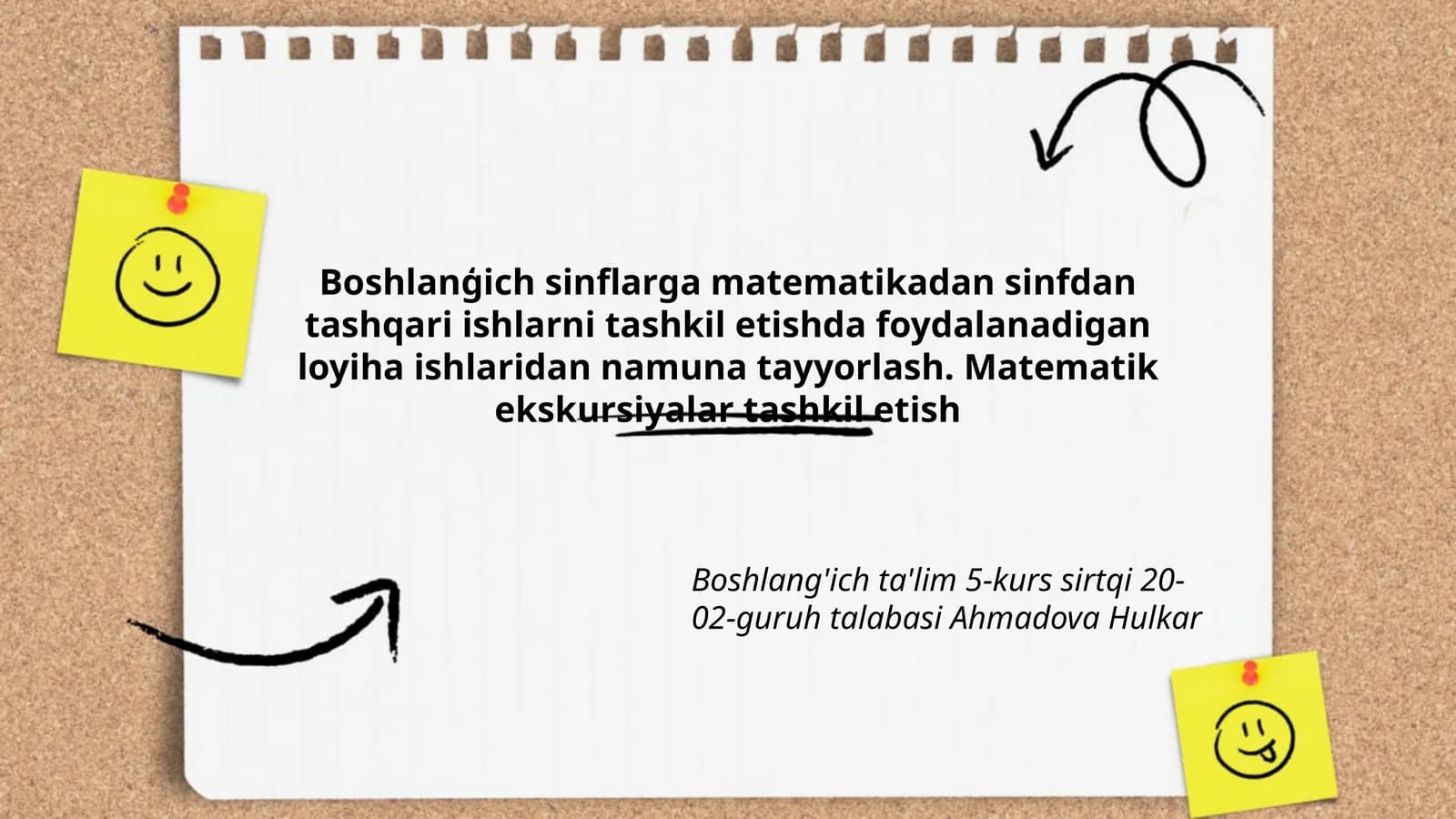 Math Ekskursiyalar