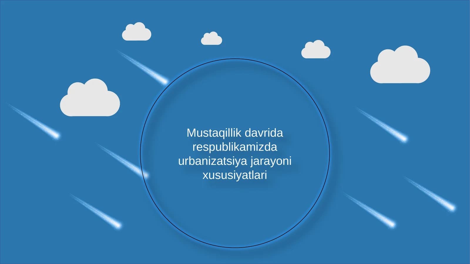 Mustaqillik davrida respublikamizda urbanizatsiya jarayoni xususiyatlari