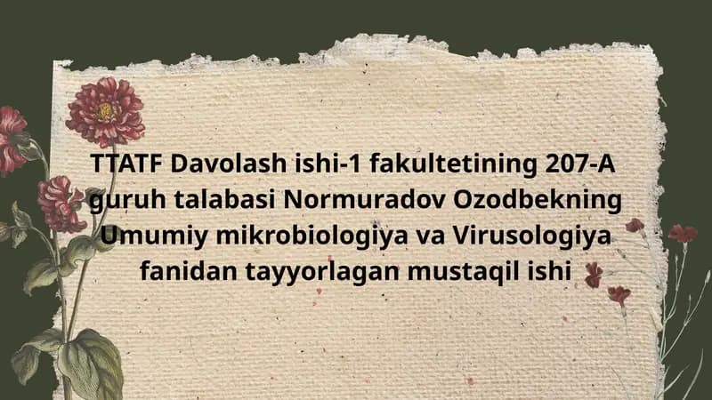 TTATF Davolash ishi-1
