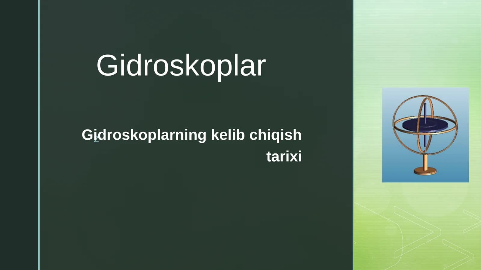 Gidroskoplar