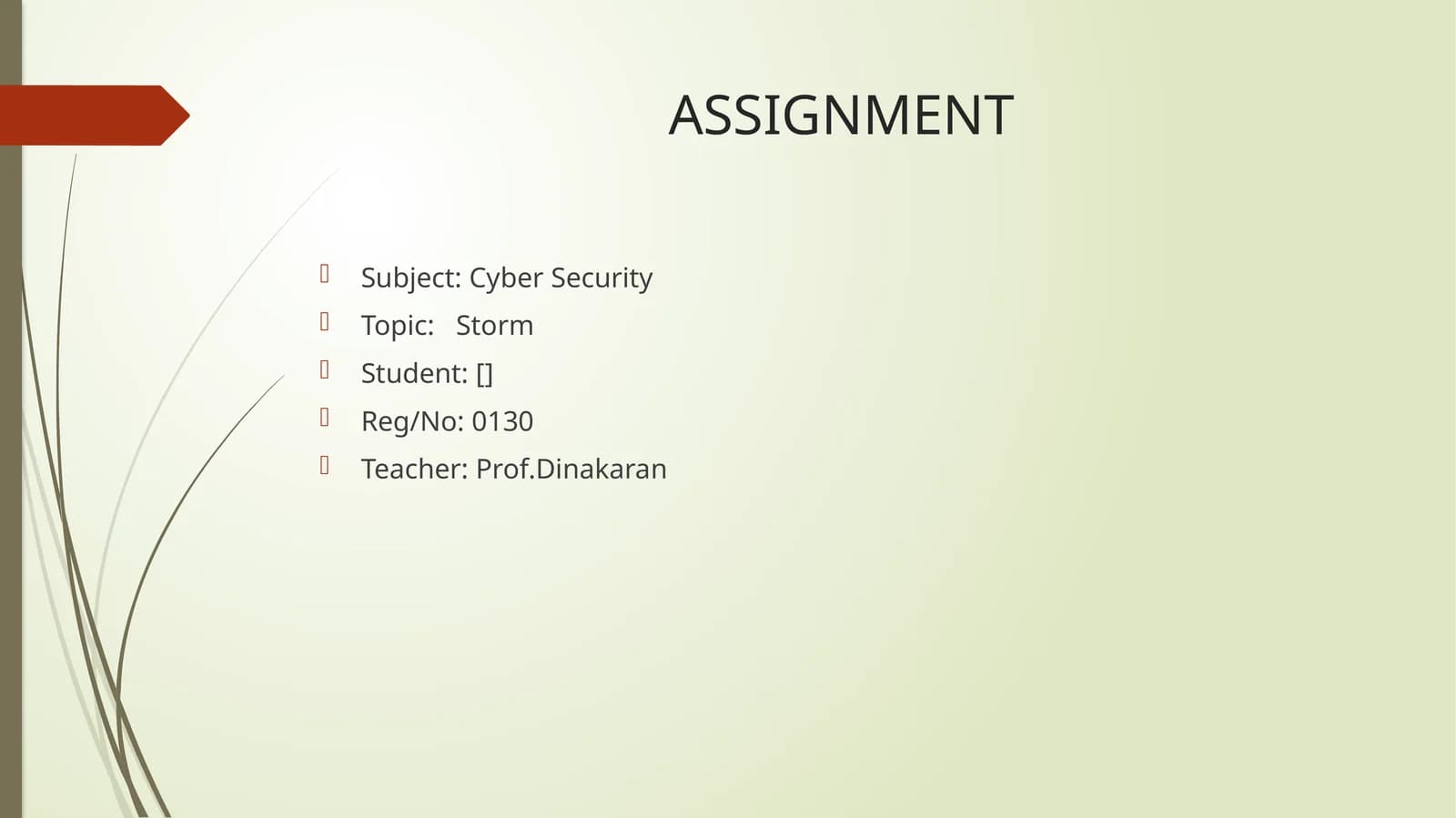 Cyber Security