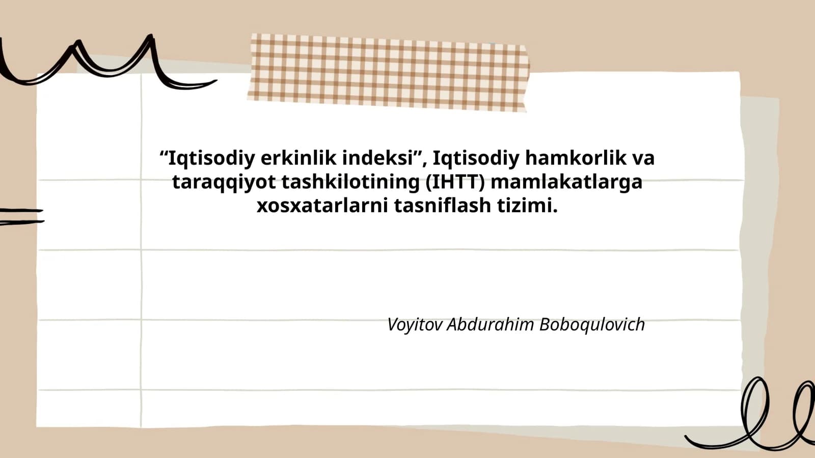 Iqtisodiy erkinlik indeksi
