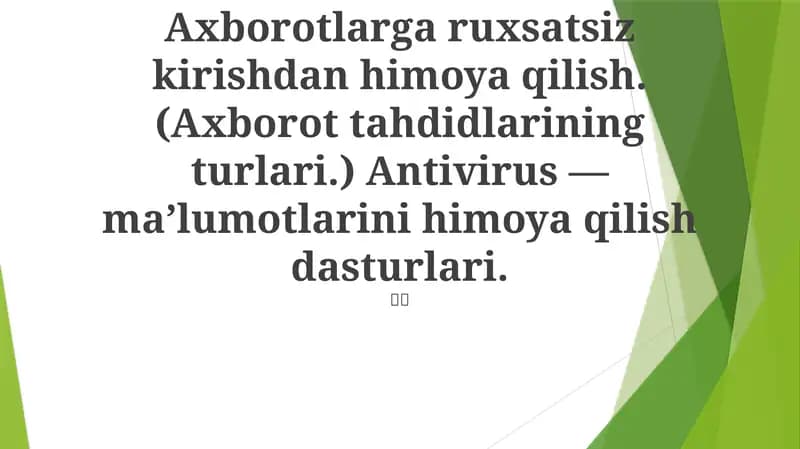 Ma'lumotlarni himoya qilish dasturlari