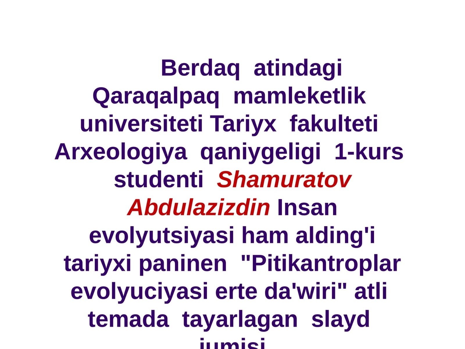 Pitikantroplar evolyutsiyasi erte da'wiri