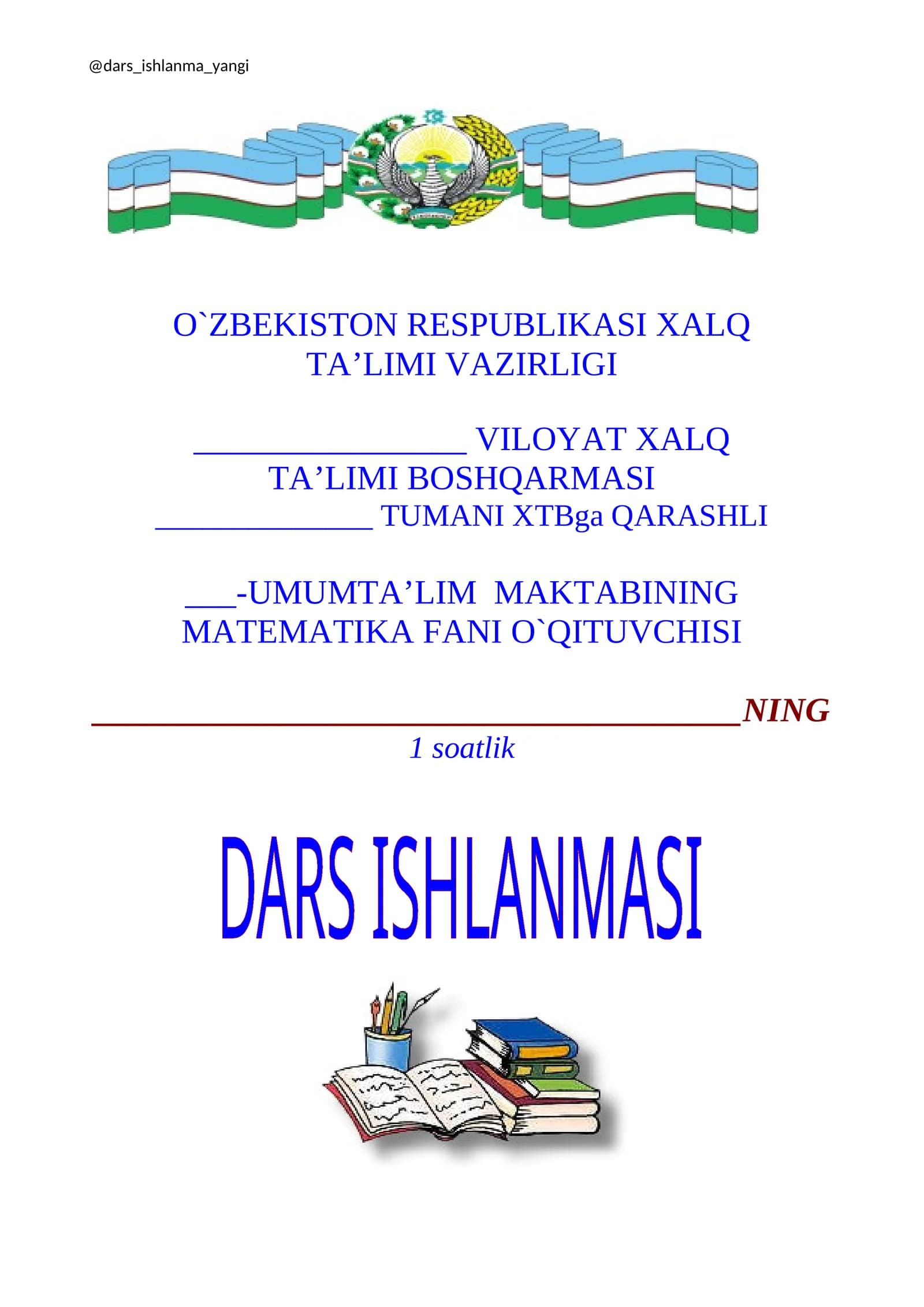 Matematika fanida masalalar yechish