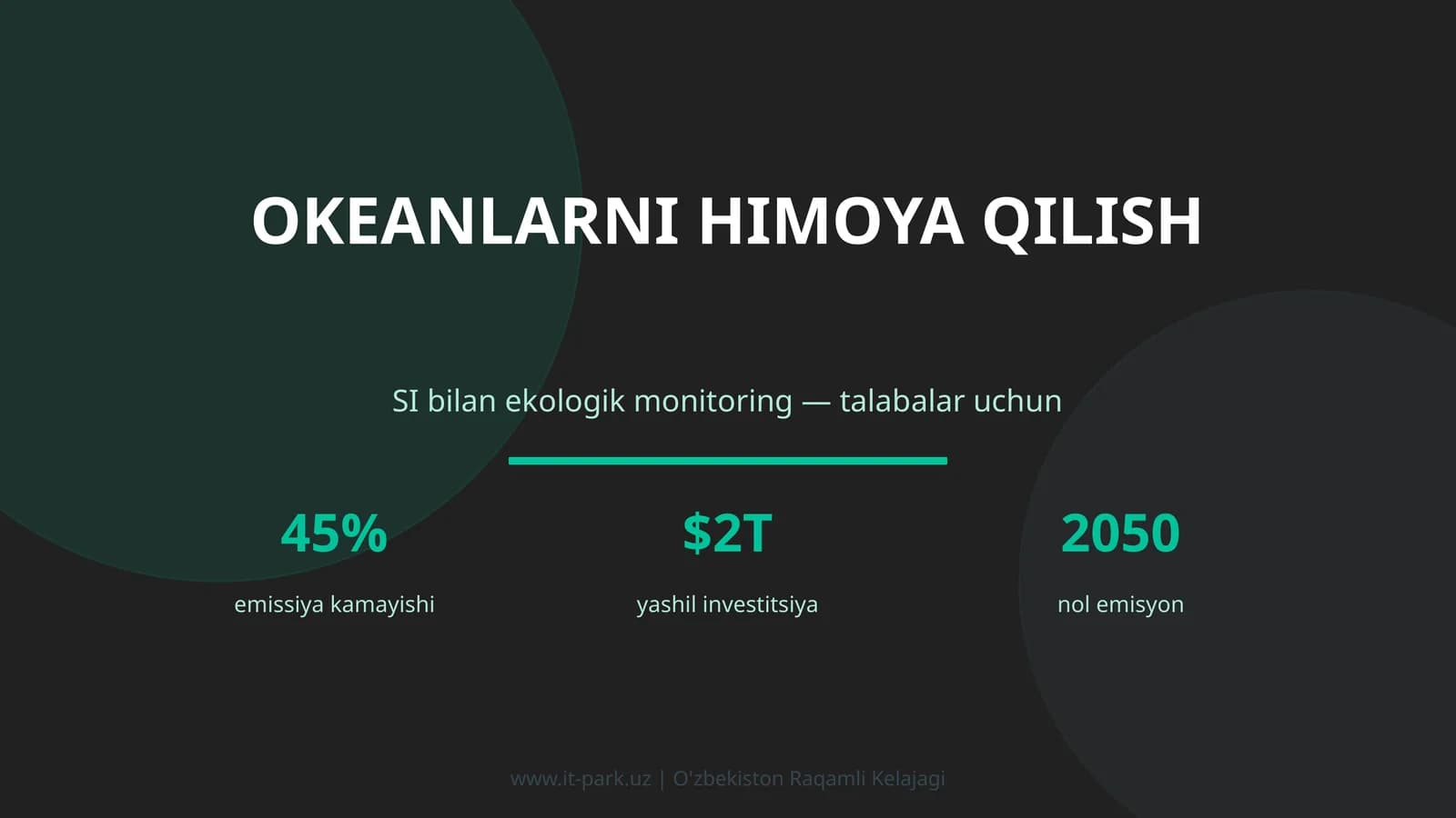 Okeanlarni himoya qilish