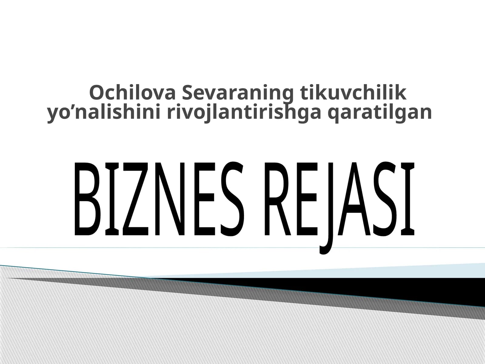 BIZNES REJASI