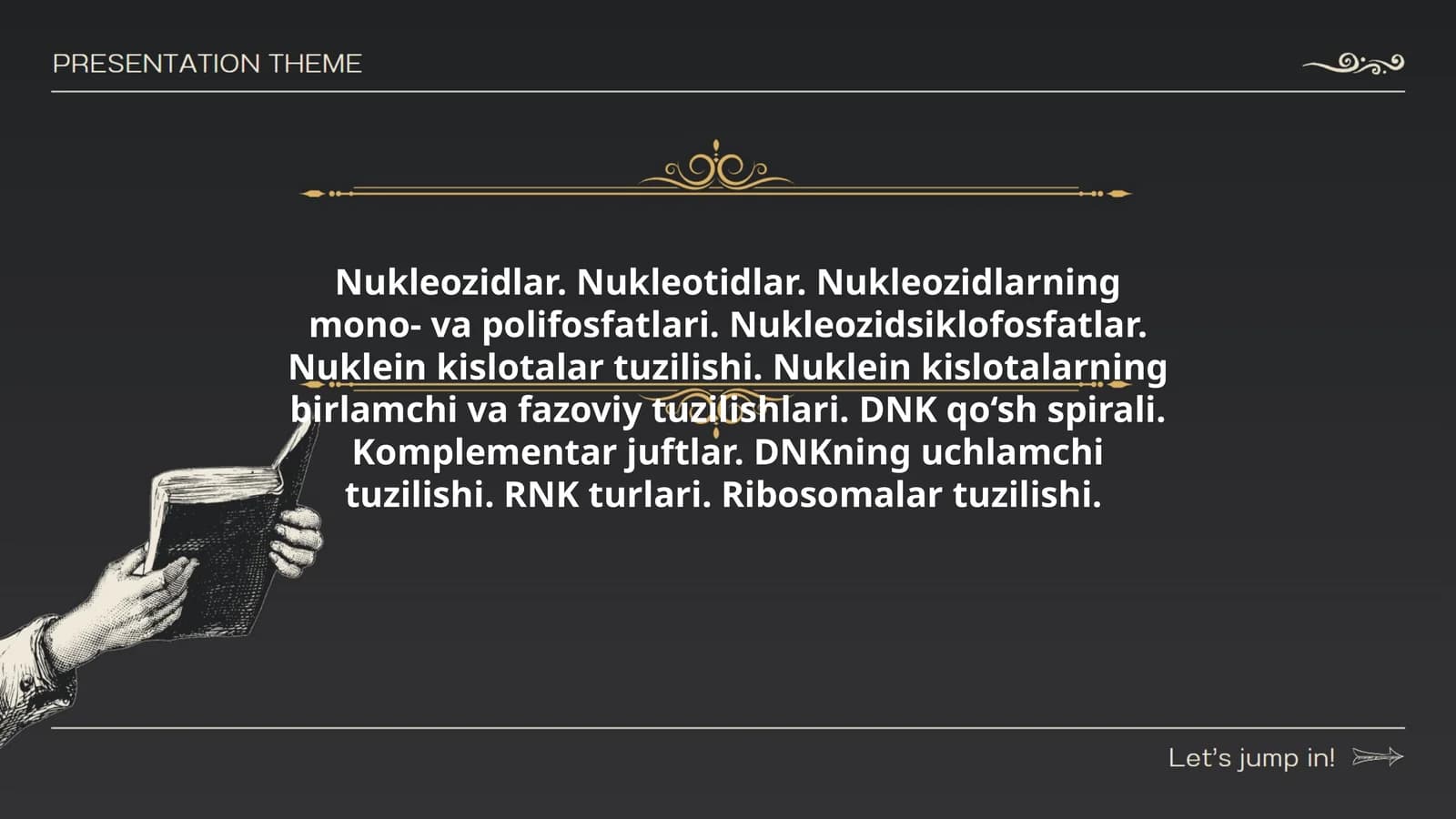 Nukleotidlar va Nukleozidlar