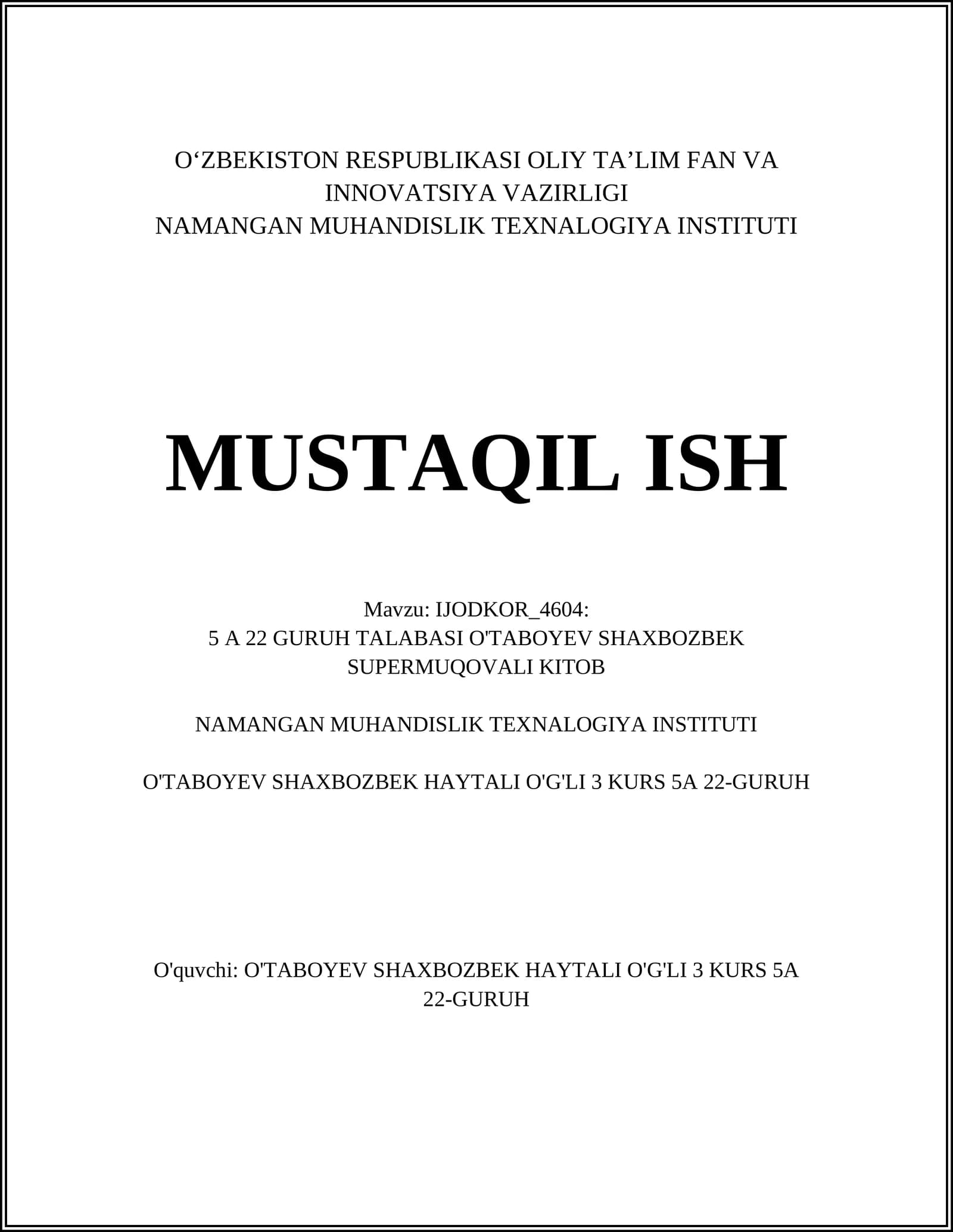 Supermuqovali kitoblar tarixi