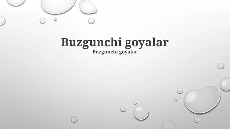 Buzgunchi goyalar