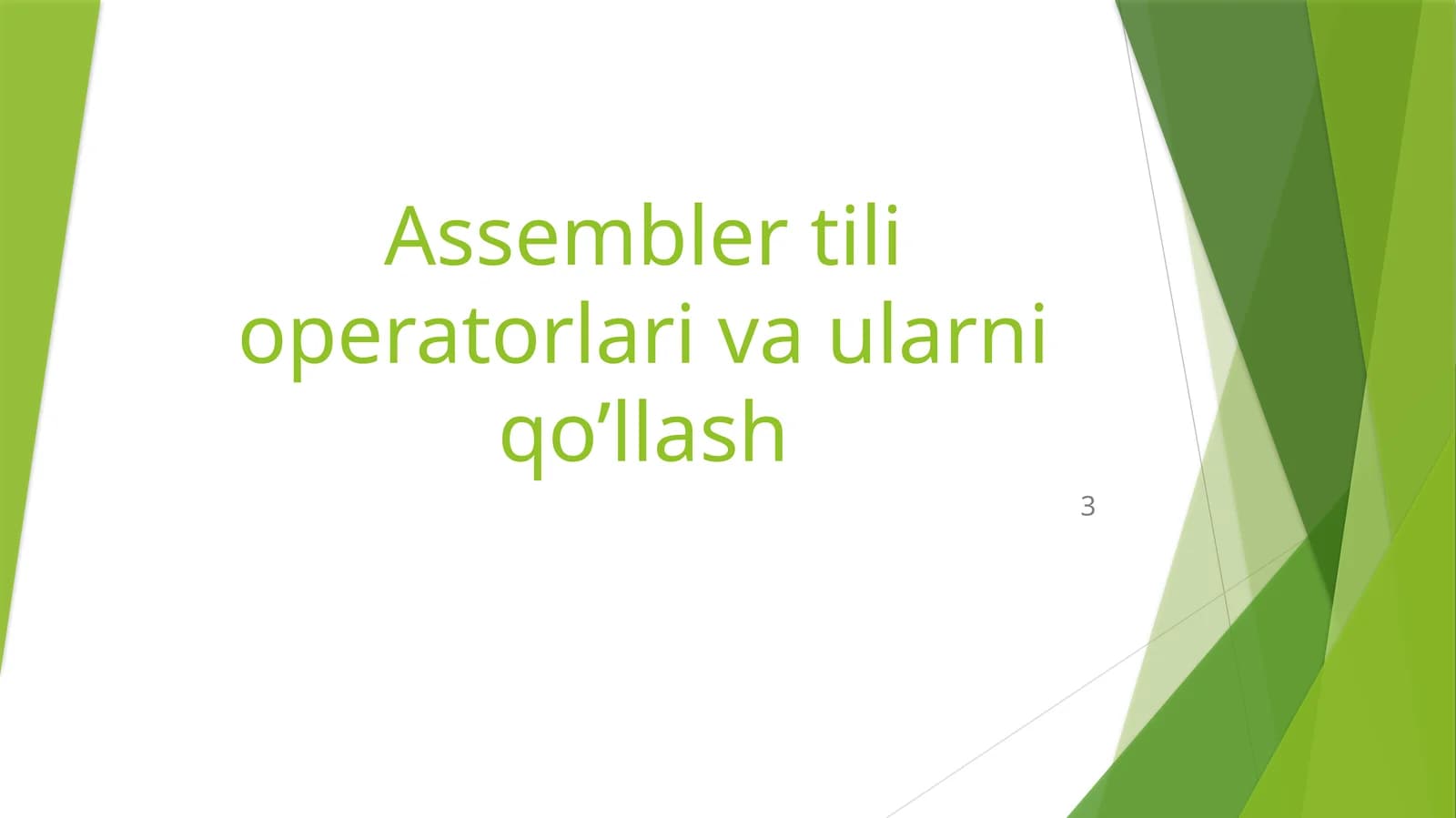 PPT Asembller
