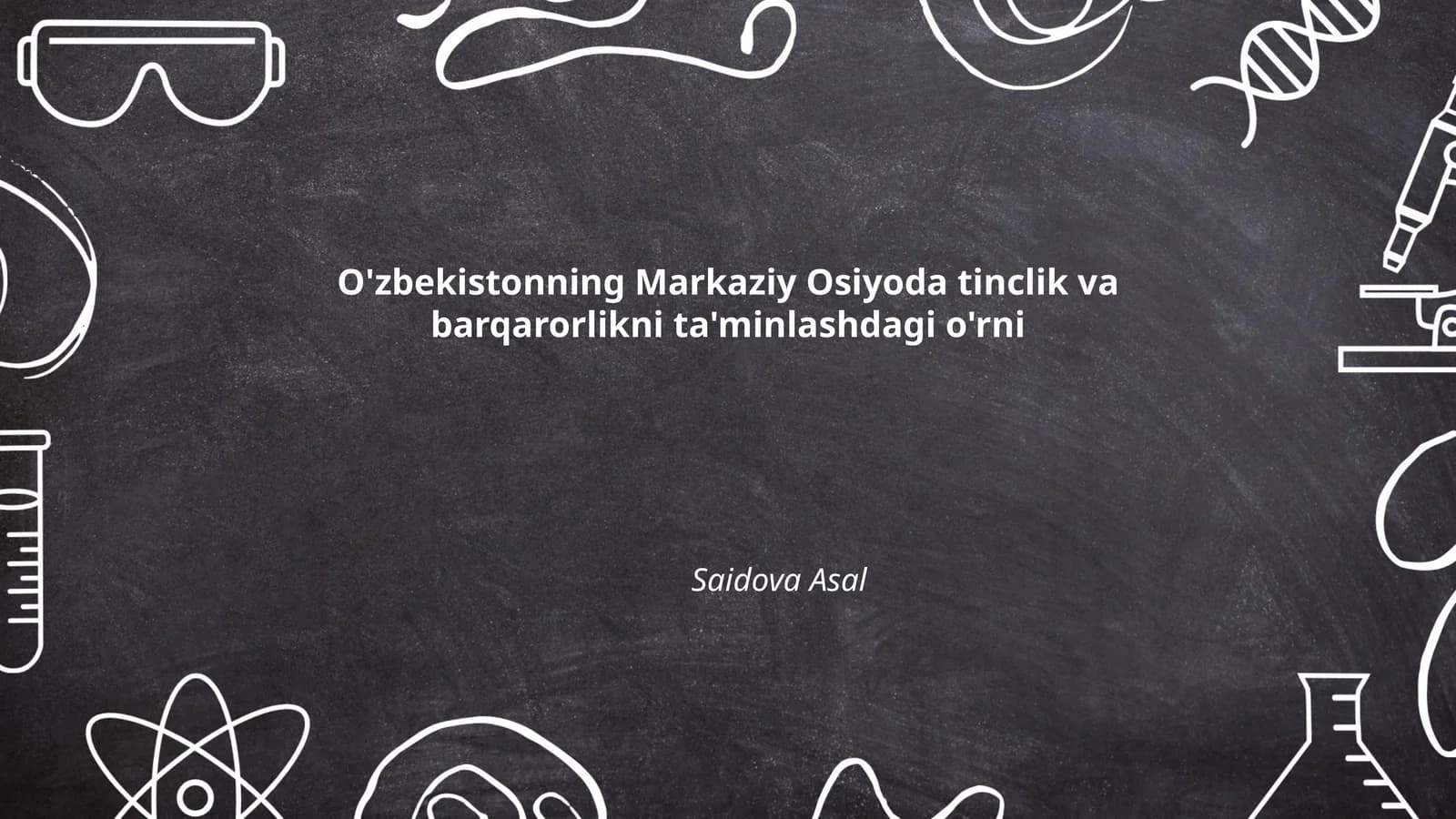 O'zbekistonning mintaqaviy diplomatiya faoliyati