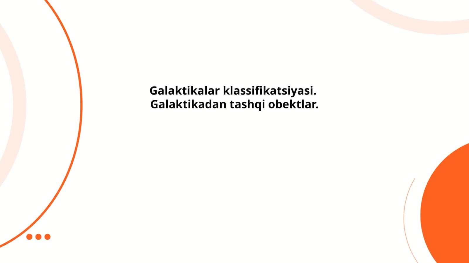 Galaktikalar klassifikatsiyasi
