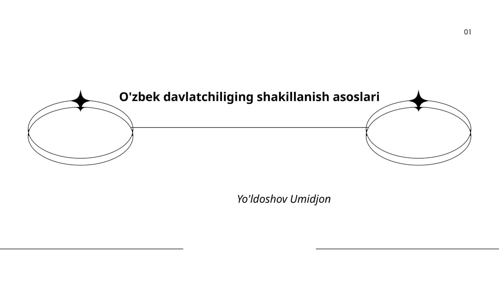 O'zbek davlatchiliging shakillanish asoslari